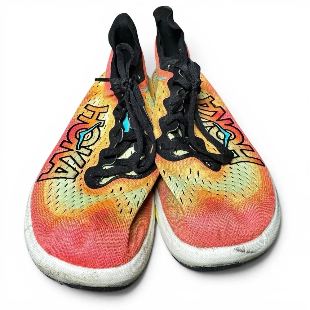 Hoka Cielo FlyX Track Spikes Neon Racing Shoes Unisex US 11 Spiked